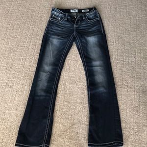 Dark Blue Bootcut Jeans by Daytrip